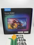 Govee Rgbic Led Backlight - Model H6168 Fits 55" 65" Tvs New, Open Box!. Fixed Price $38.95.