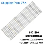 Led Strips For Hitachi 65HR330M06A7 4C-LB650T-ZC1 65R80 TV-65UHD4K 65C4 65D1800. Fixed Price $29.04.