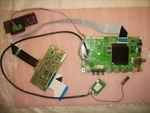 M20045-MT Main & T-con Boards 55.50T39.C02, 85T14 C03 Onn 100012585, T500QVN04.0. Fixed Price $12.10.