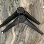 Insignia/sharp Tv Stand Legs Black W/screw X15T9965-103 X15T9964-103. Fixed Price $45.00.