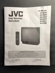 Jvc Color Television User's Guide For Models AV36050 AV36020 AV32050 AV32020.... Fixed Price $25.99.