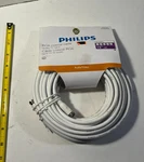 Philips Magnavox PM61210 RG6 50FT Coaxial Cable New Old Stock. Fixed Price $17.10.