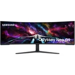 Samsung 57" Odyssey Neo G9 Dual 4K Quantum Mini-led Curved Gaming Monitor Open. Fixed Price $1200.00.
