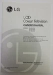 Lg DU-30LZ30 / DU-37LZ30 DU-42LZ30 Lcd Colour Television Owner's Manual. Fixed Price $9.97.