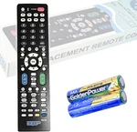 Hqrp Remote Control For Sharp Aquos Series Lcd Led Hd Tv Smart 1080P 3D Ultra 4K. Fixed Price $7.95.