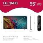 Lg 55QNED85T 55-INCH 4K Uhd Smart Tv With Ai Processor And Magic Remote. Fixed Price $486.00.