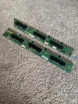 Panasonic TC-P55VT50 Su Sd Buffer Boards TNPA5533 TNPA5534 Set Tested Working. Fixed Price $59.99.