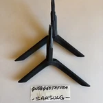 Samsung Oem Base Model QN58Q60TAFXZA Part BN63-18713B/BN63-18714B Screwless. Fixed Price $59.00.