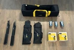 Impact Light Kit Bag, Fluorescent Fixture Stand 6FT, 3-26 Watt, FF-SB50. Fixed Price $49.99.