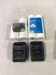 Lot Of 2! Citizen CMP-20BT Bluetooth Mobile Thermal Receipt Printer W/ Batteries. Fixed Price $129.99.