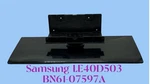 Samsung Tv LE40D503 BN61-07597A Replacement Foot Support Stand Base Parts Euc. Fixed Price $43.63.