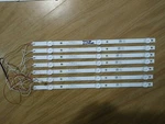 SVK430AE1 Wicop REV03 Led Backlight Strip Set For Toshiba 43LF421U19 Revc. Fixed Price $35.00.