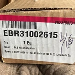 Brand New Genuine Lg Dryer Control Board EBR31002615. Fixed Price $112.50.