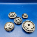 Genuine Lg Range Burner Head Set Of # MBE61842503 MBE61842703 MBE61842103. Fixed Price $49.99.