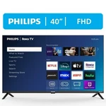 Philips 40" Led Smart Tv 40PFL6533/F7 Fhd Hdr Roku Hdmi Built-in Speakers. Fixed Price $300.00.