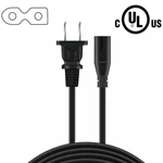 5FT Ul Power Cord Cable Lead For Philips 30FW5220/37 37PF9631D/37 37PF9996/37. Fixed Price $9.88.