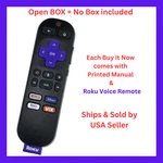 Roku Voice Remote Netflix Disney+ Channel Vix RC-GZ1 3026000116. Fixed Price $24.95.