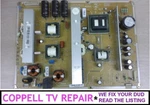 Repair Service For Samsung PN58C550G1FXZA PN58C590G4FXZA Power BN44-00331A. Fixed Price $84.95.