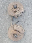 1967 Ford Galaxie Disc Brake Spindle Caliper Rotor Set C7SA3108B C7SA3107B. Fixed Price $400.00.