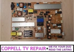 Repair Service BN44-00539A PD65B2Q Chs Power Board For Samsung UN65ES8000FXZA. Fixed Price $79.95.