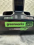 Greenworks Pro 60V Dual Port Rapid Charger - Model 60DPC10A. Fixed Price $110.00.