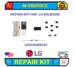 Repair Kit For Lg 60LB5200 168P-P5L031-W1 60E510-6M63N COV32809701. Fixed Price $16.99.