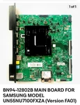 Samsung Main Board For UN55NU710DFXZA BN94-13275B, BN97-14772B. Fixed Price $24.00.