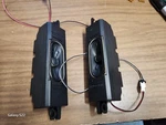 Lg Speaker Set 42-WFC415-M01106H Ohms 12W Pulled From Model 65UP7000PUA.CUSFLH. Fixed Price $16.95.