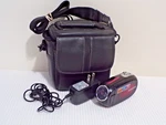Samsung SMX-C20 Palm Recorder, Charger, Zoom Takes Still Photos & Needs Sd Card. Fixed Price $58.50.