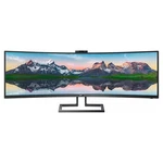 Philips Brilliance 499P9H 49" Superwide Curved Monitor Dual Qhd 5120X1440 32:9. Fixed Price $999.99.