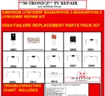Philips Magnavox Funai BA3AU0F01 02 / LF501EM5 LF501EM4 Repair Parts Kit. Fixed Price $16.95.