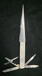 Vintage Advertising Letter Opener / Pocket Knife Like, Weiss Printing House 1968. Fixed Price $16.99.