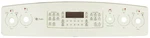 Ge Oven 164D6725G02 Control Panel - White. Fixed Price $70.48.