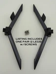 New Hisense 50U6HF 55U6HF 58U6HF Tv Stand Legs W/ Screws (2274-11-A). Fixed Price $39.95.