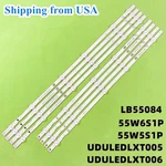 Led Strips For Philips 55PFL5402/F7A 55PFL5601/F7 55PFL4901/F7 55W5S1P FW55D25F. Fixed Price $24.20.