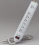 Ace 7 Outlet Surge Suppressor With Satellite/cable Modem Protection. Fixed Price $10.05.