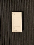 Lutron PJ2-4B-TBI-L31 Pico Biscuit Light Scene Wireless Control White Used. Fixed Price $75.00.