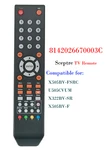 Sceptre Tv Remote 8142026670003C For X505BV-FSRC U505CVUM X322BV-SR. Fixed Price $7.29.