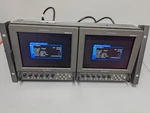 Lot Of 2 Sony LMD-9050 Hd-sdi Color Monitors Adapters, W/rack Mount AC-LMD9. Fixed Price $389.95.