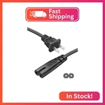 Ac Power Cord 6FT For PS4 PS5 Playstation Xbox One S/x, Samsung Lg Tcl Toshi. Fixed Price $12.83.