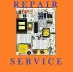 Mail-in Repair Service For Haier 55DA5550A Power Supply # 6007460226. Fixed Price $44.00.
