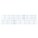 Strips For Philips 50PFL5601/F7 50MV376Y/F7 50PFL5901 50W8S1P UDULED0GS061. Fixed Price $27.81.