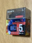 Sony Prism Series 74-MIN Minidisc 5-PACK 5MDW-74BP *brand New Sealed*. Fixed Price $49.95.