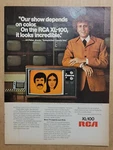 Vintage 1974 Print Advertisement Rca Xl 100 Tv Television Sonny Cher. Fixed Price $9.99.