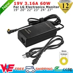 19V Ac Adapter For Lg Electronics 34UM68-P,29UM58-P,25UM56-P,25UM57-P,29UM57-P. Fixed Price $11.79.
