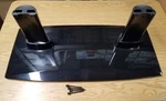Sharp LC-46D62U/LC-52D62U Black Pedestal Base Stand Used With Screws. Fixed Price $49.95.
