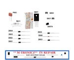 Magnavox A4G25MPW-001 Power Supply Repair Kit. Fixed Price $12.99.
