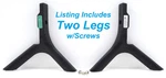 Pre-owned Samsung QN32Q60AAF QN32Q50RAF Stand Legs W/screws BN96-50113A/50114A. Fixed Price $44.95.