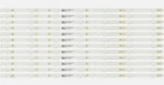 Vizio GJ-2K18-E55-550-D614-V9 Led Backlight Strips (12). Fixed Price $32.15.