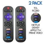 Pack New Original Tcl RC280 Smart Tv Remote Controls Netflix Disney Apple. Fixed Price $16.89.